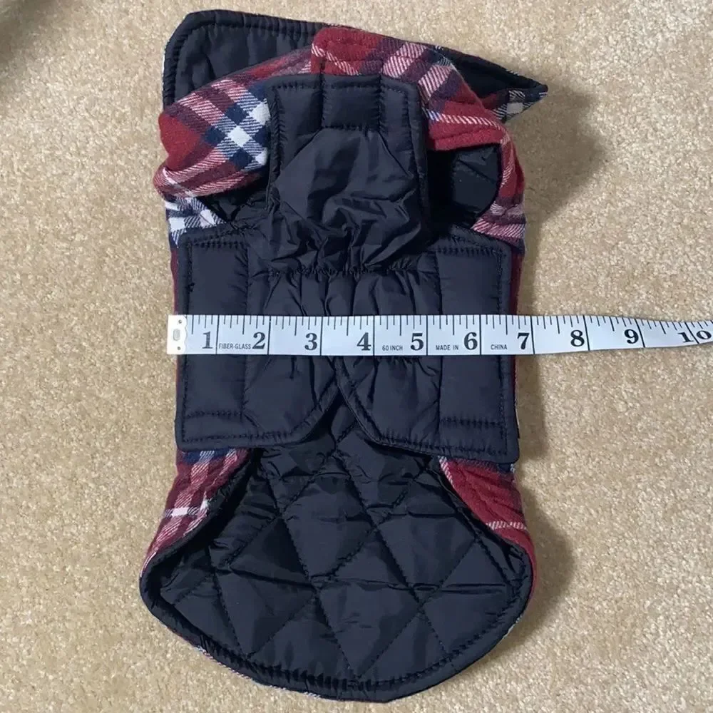 N/A plaid dog